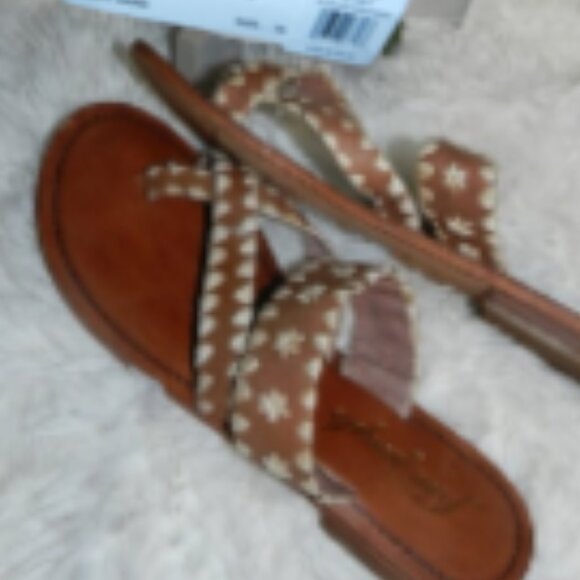 Free People Bella Caia Crochet Sandal 8.5 HOST PICK🎈🎉🥳BNIB🆕FAST SHIPPED⚡🚚 - Picture 10 of 16